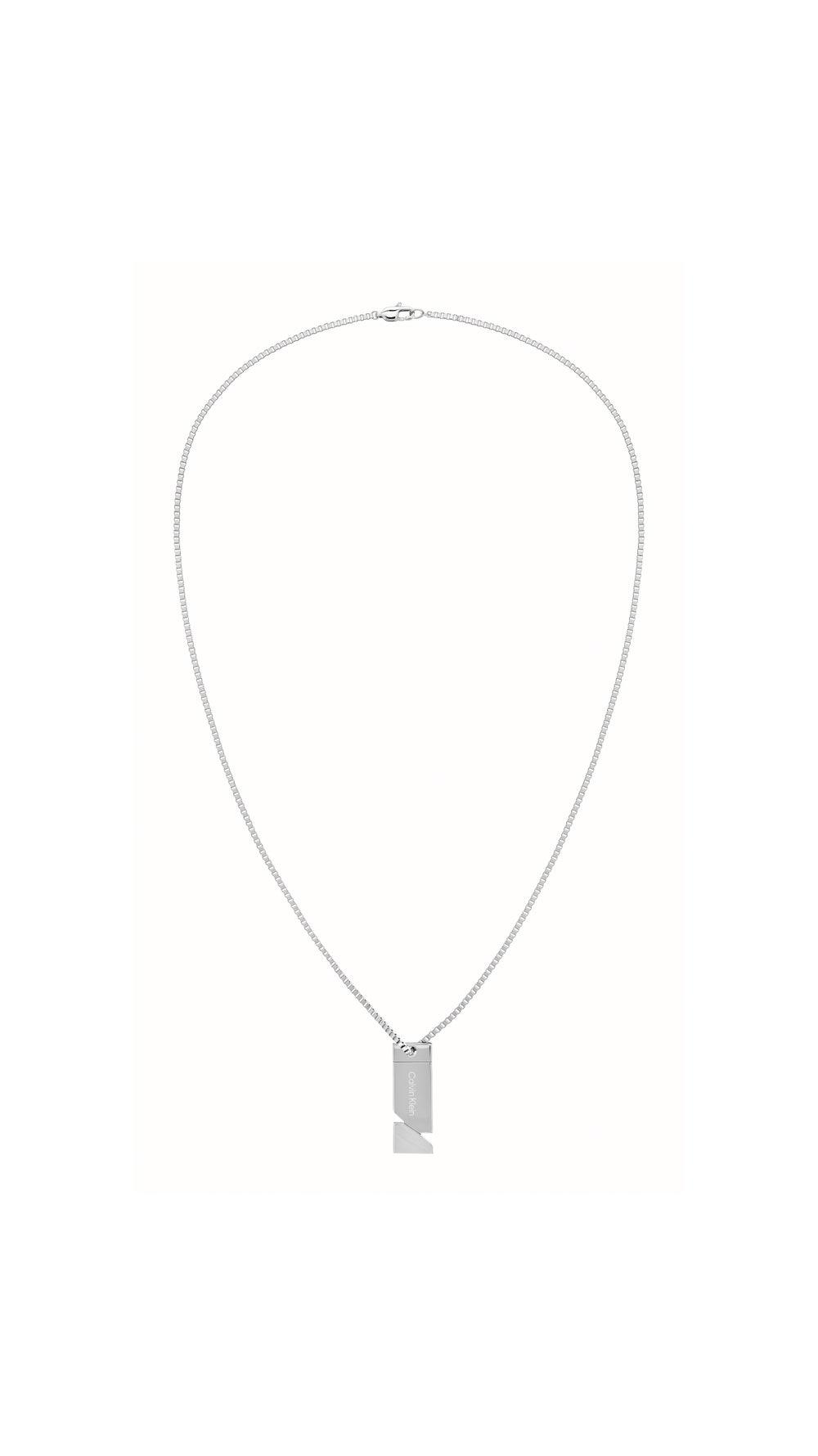 CALVIN KLEIN Electric Elegance Long Men's Necklace - Image 1