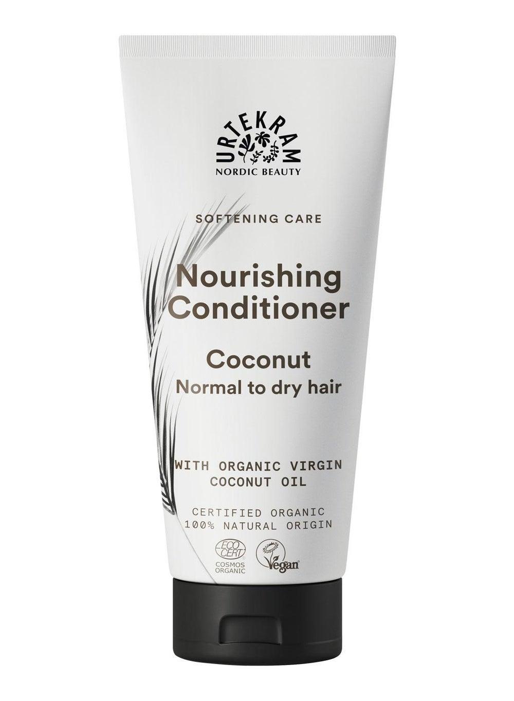 Urtekram Coconut Bliss Conditioner - Organic & Vegan Elegance, 180ml - Image 1