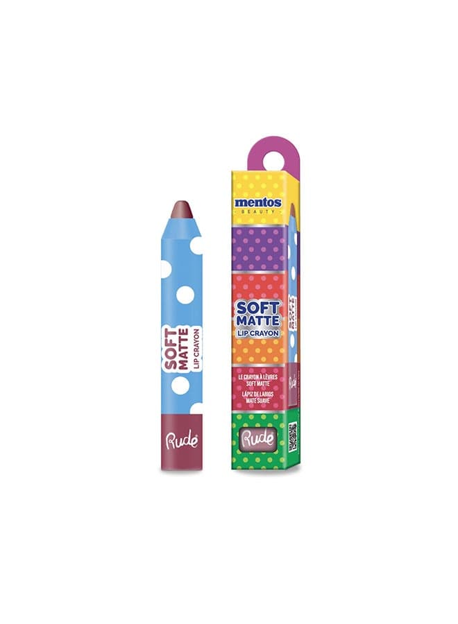 Mentos Soft Matte Lip Crayon - Dark Cherry - Image 1