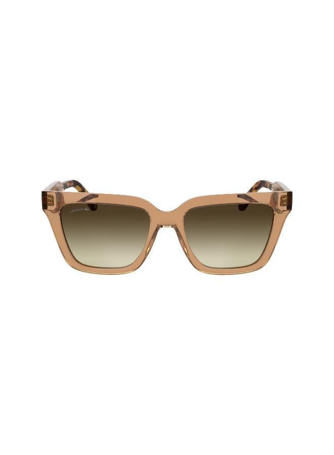 LACOSTE Chic Modified Rectangle Sunglasses for Women - Image 1