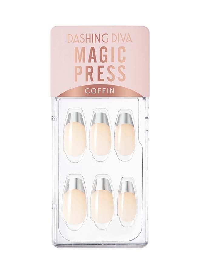 Silver Chic French Magic Press Manicure Set - Image 1
