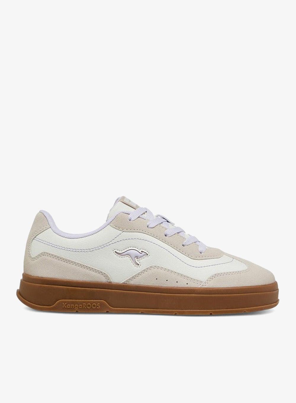 Lilac Elegance 10413 W: Women's Panelled Lace-Up Sneakers - Image 1