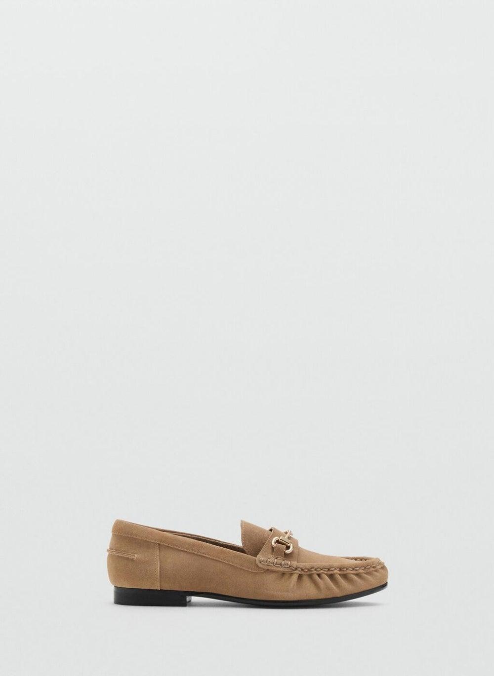 Elegant Camel Slip-on Loafers for Women - Image 1