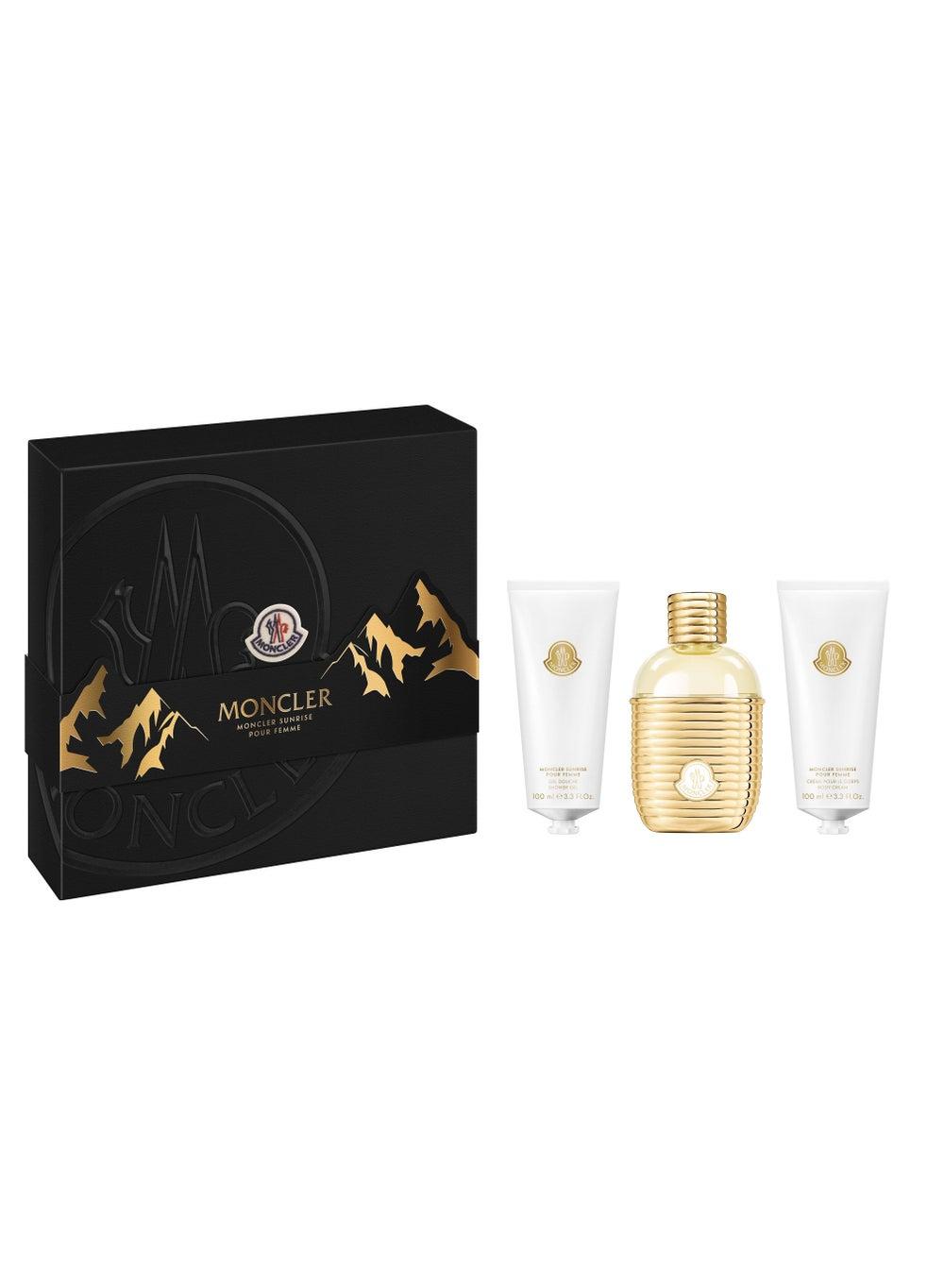 Moncler Sunrise Femme Trio Set: Eau de Parfum Luxury - Image 1