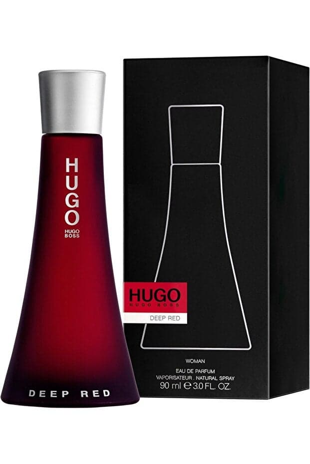 Hugo Boss Deep Red EDP 90ML - Captivating Essence for Women - Image 1
