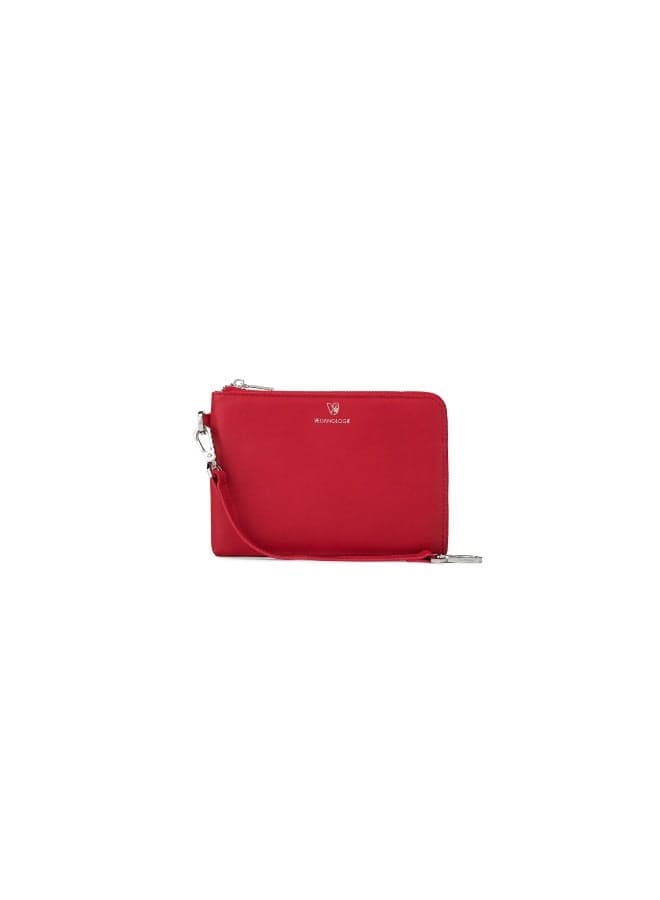 Veganologie Demi Small Red Pouch - Eco-Chic Design - Image 1