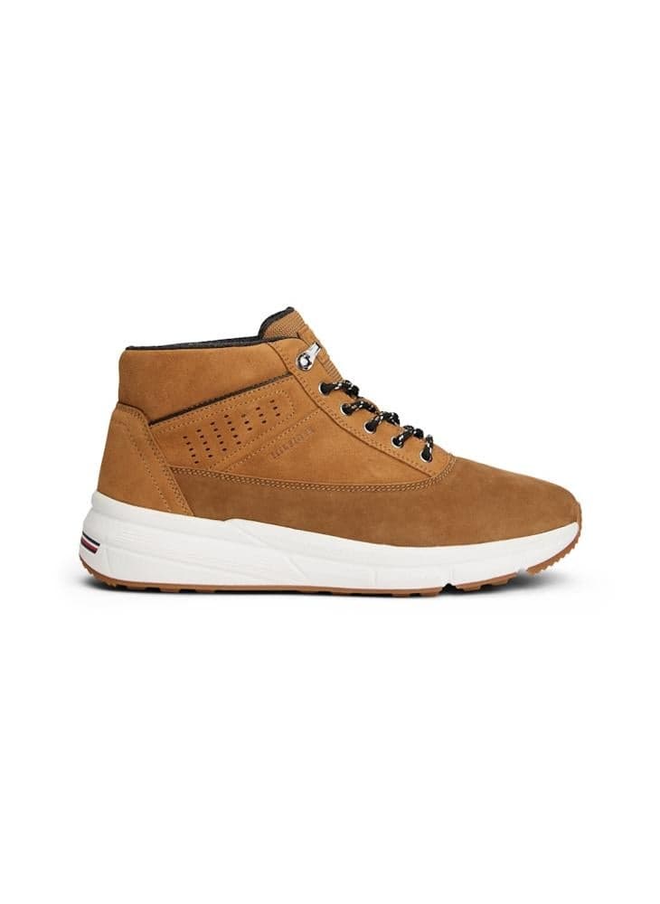 Desert Khaki Hybrid Ankle Boots - Fm0Fm05609Gwj - Image 1