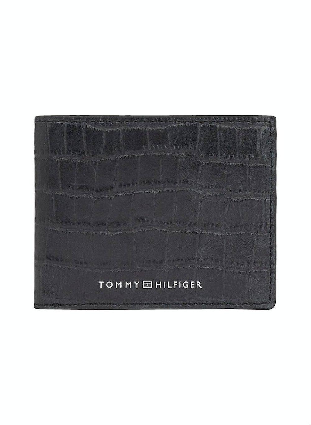TOMMY HILFIGER Elegant Textured Leather Mini Wallet - Image 1