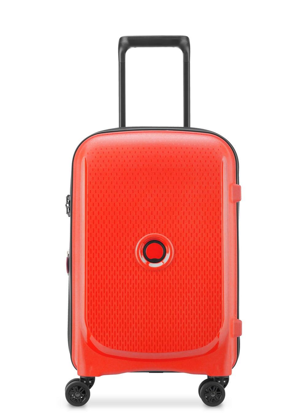 DELSEY Paris Belmont+ 55cm Luxe Faded Red Cabin Trolley - Image 1