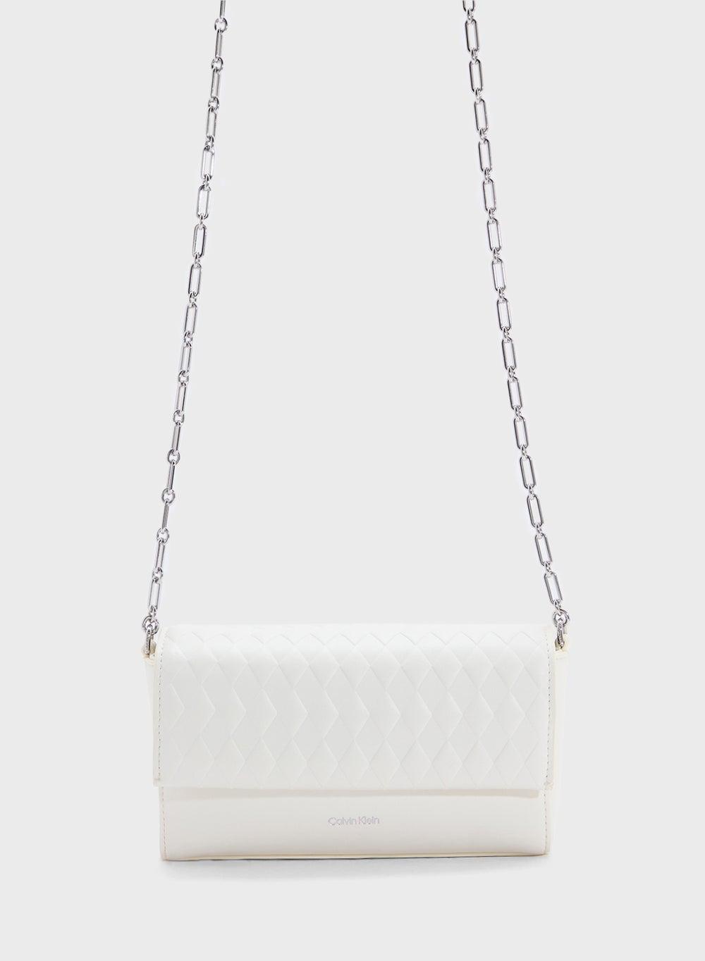 Calvin Klein Chic Mini Quilt Crossbody with Elegant Chain - Image 1