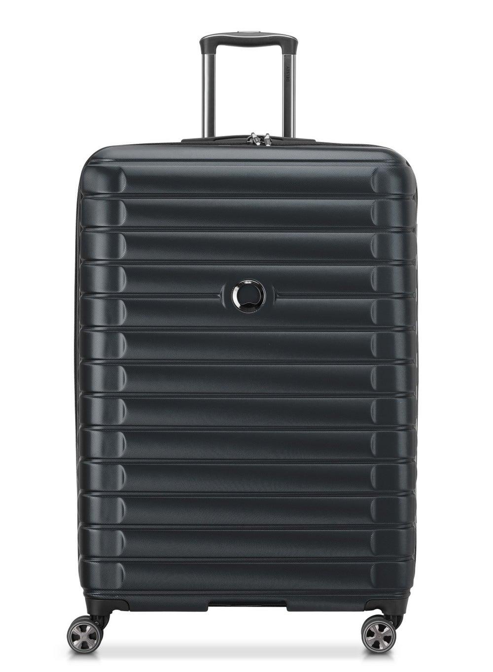 DELSEY Paris Shadow 5.0 70cm Luxe Expandable Luggage, Black - Image 1