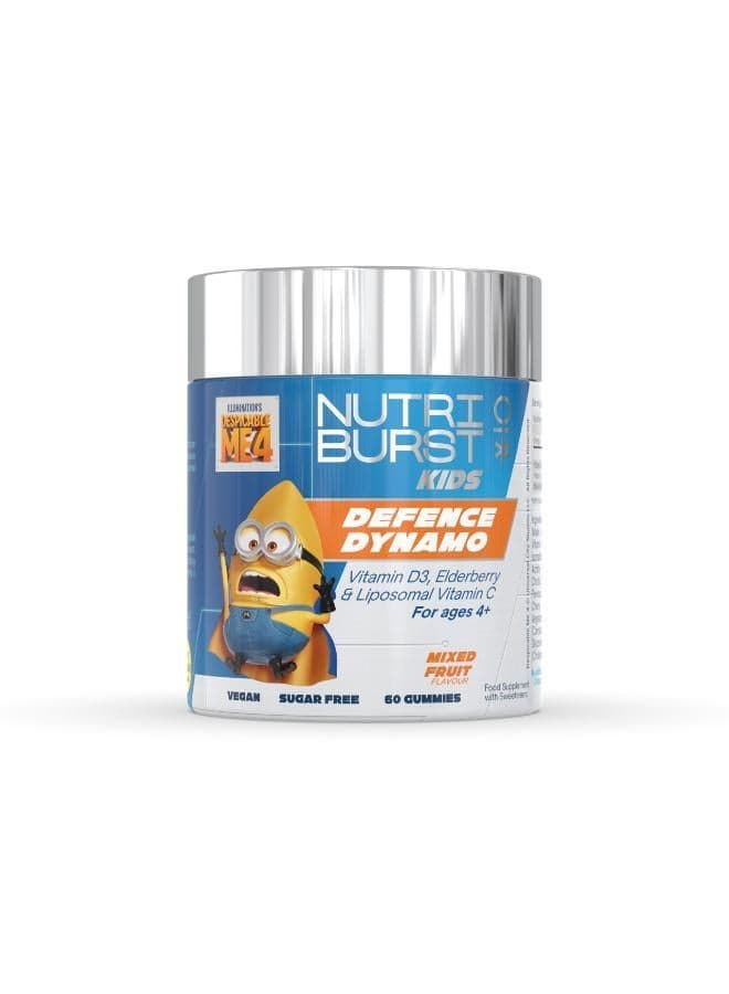 Nutriburst Minions Immunity for Kids - 60 Nourishing Gummies - Image 1