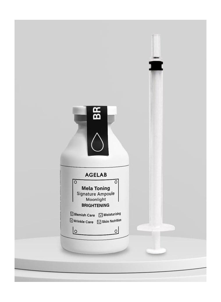 AgeLab Mela Toning Ampoule | Vitamin C Moonlight Serum | 30ml - Image 1
