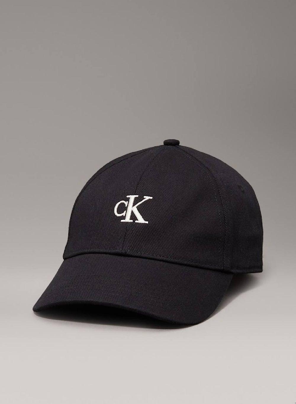Calvin Klein Black Twill Logo Cap - Timeless Women's Accessory - Image 1