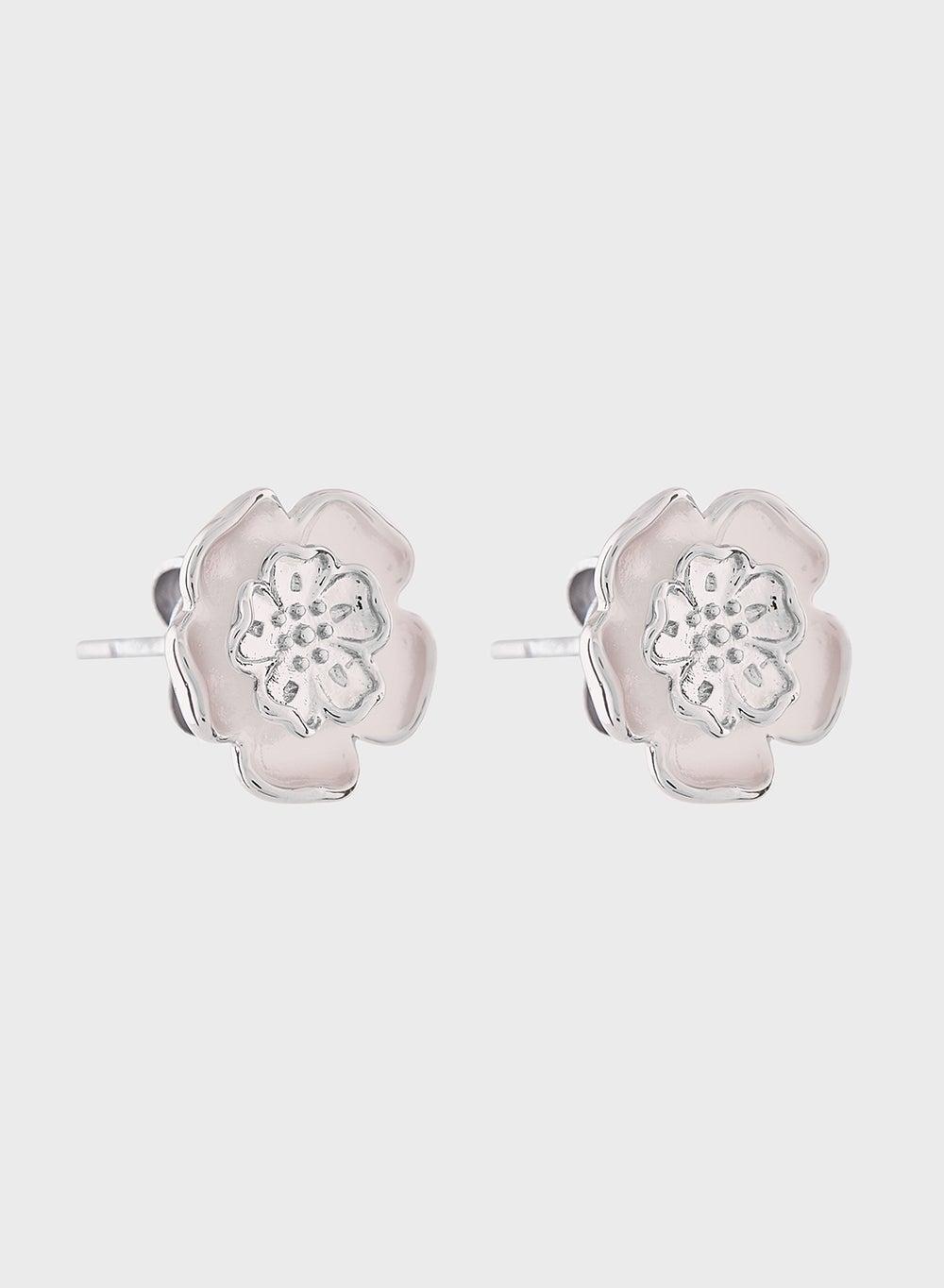 OLIVIA BURTON Tudor Rose Elegance Stud Earrings - Image 1