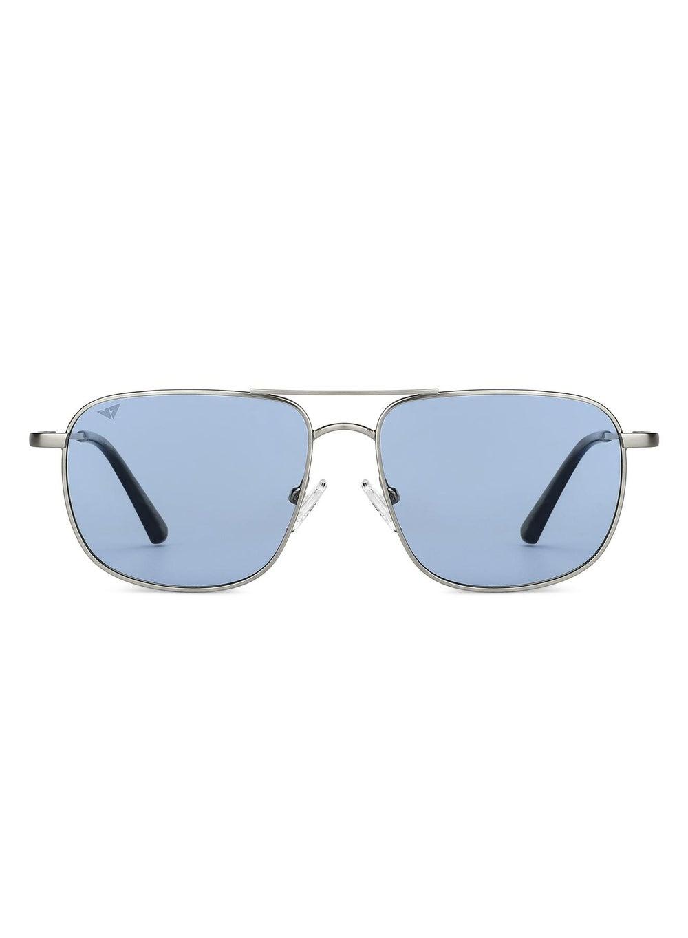 VINCENT CHASE VC S13115: Gunmetal Blue Chic Polarized Sunglasses - Image 1