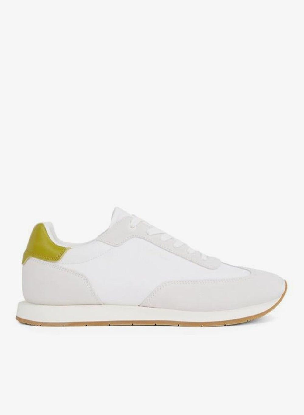 Calvin Klein Feather Gray Mix Low Lace-Up Sneakers Hm0Hm01723 - Image 1