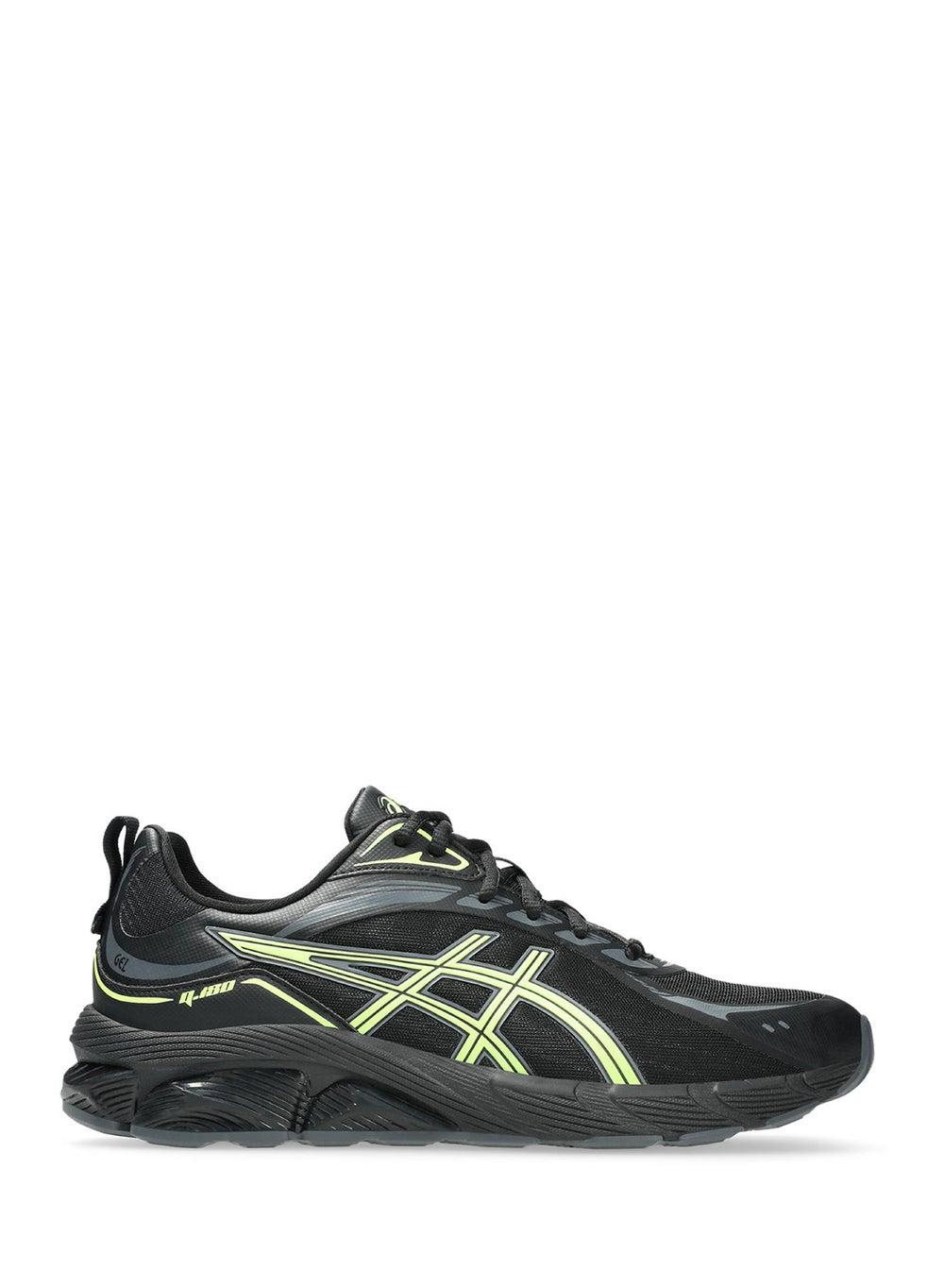 Gel-Quantum 180 VIII: Sleek Black and Grey Low-Tops - Image 1