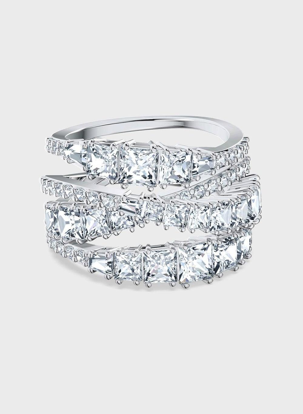 Swarovski Twist Elegance Rhinestone Ring - Image 1