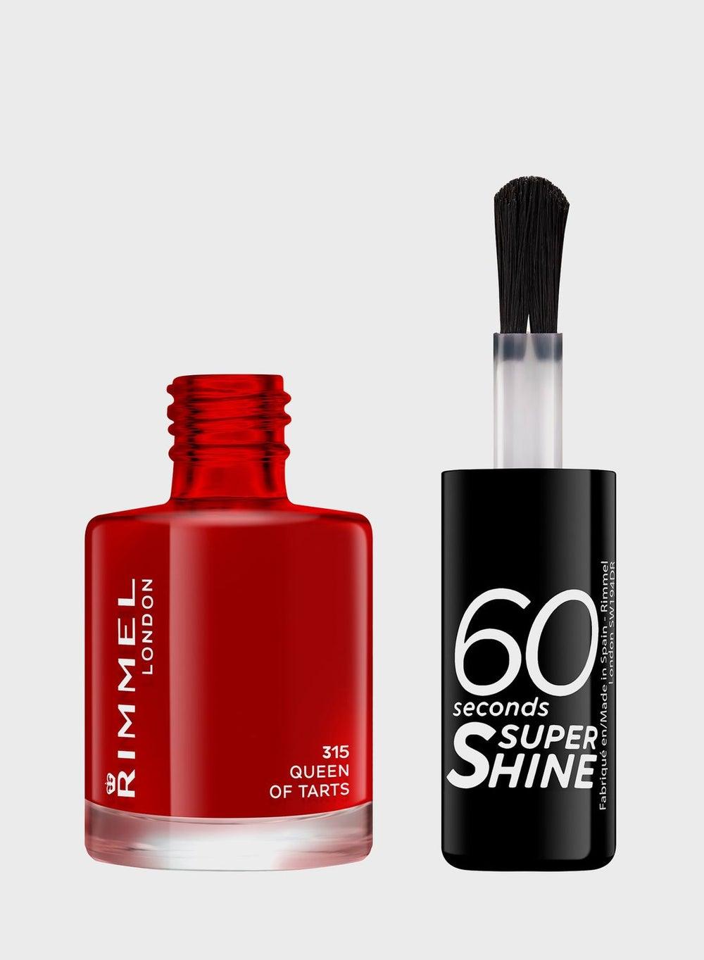 Rimmel Queen Of Tarts Nail Polish 315 – Ultra Shine 8ml - Image 1