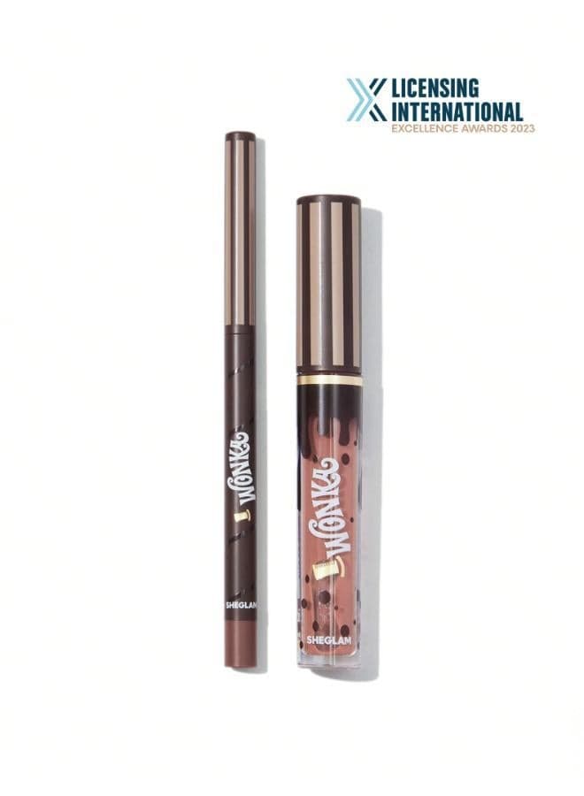 Cocoa Kiss Lip Duo-Brownie Bite: Indulgent Lip Care - Image 1