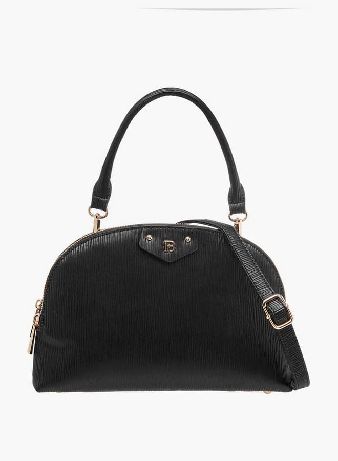 Flora Bella Textured Dome Bag - Elegance on the Go - Image 1