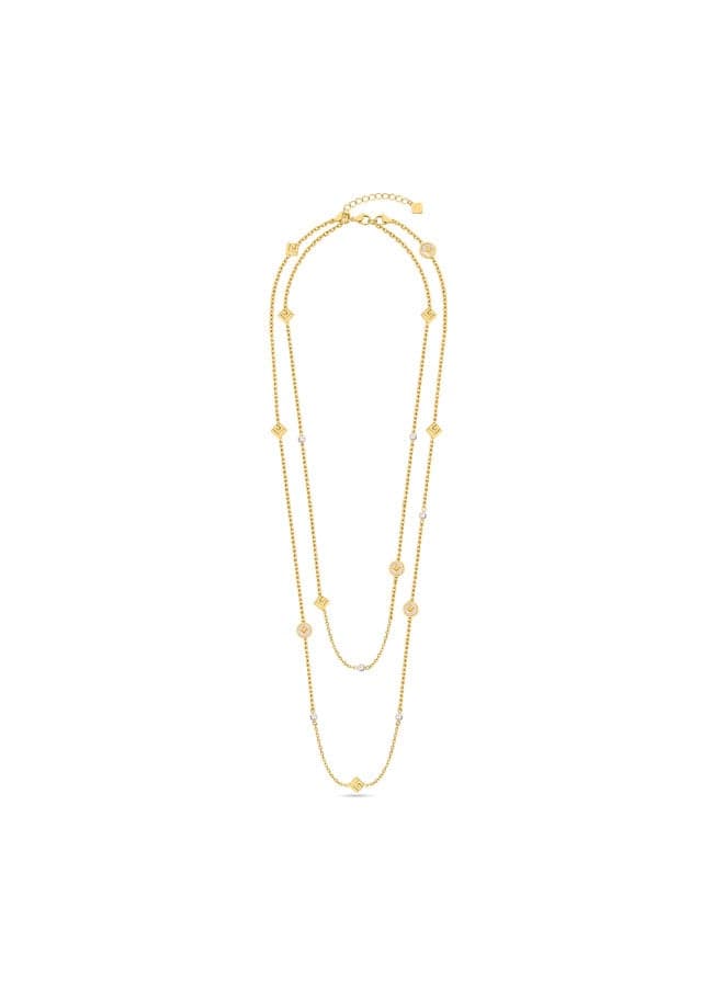 Guy Laroche Gisele Gold-Plated Necklace Elegance - Image 1