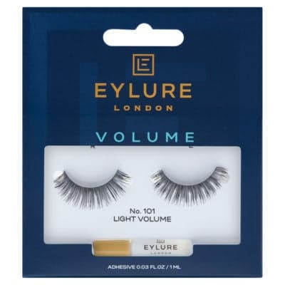 Eylure Volume Plus #101 Lush Black Lashes - Image 1