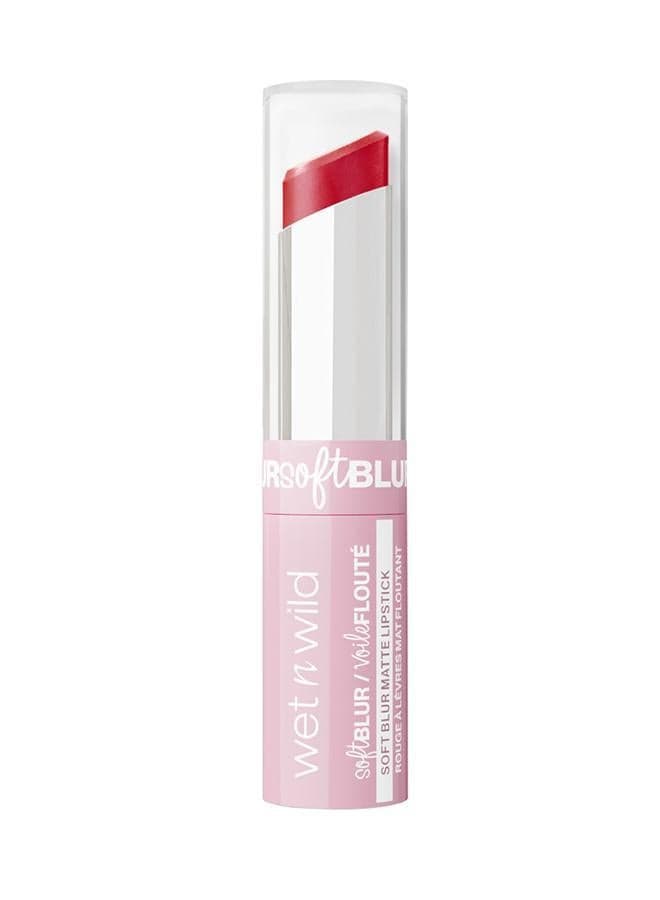 Wnw Cloud Pout Little Red Rosette - Soft Blur Matte Elegance - Image 1