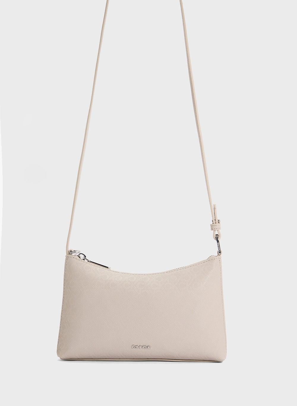 CALVIN KLEIN Elegance On-the-Go Women’s Logo Crossbody Bag - Image 1