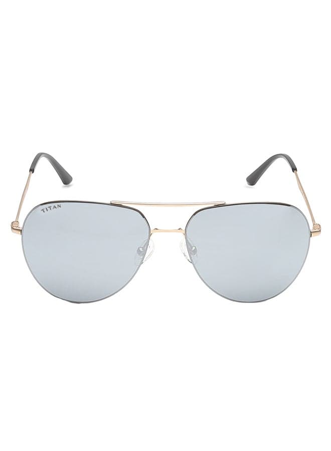 TITAN Gold Aviator Classic Sunglasses for Men - Image 1
