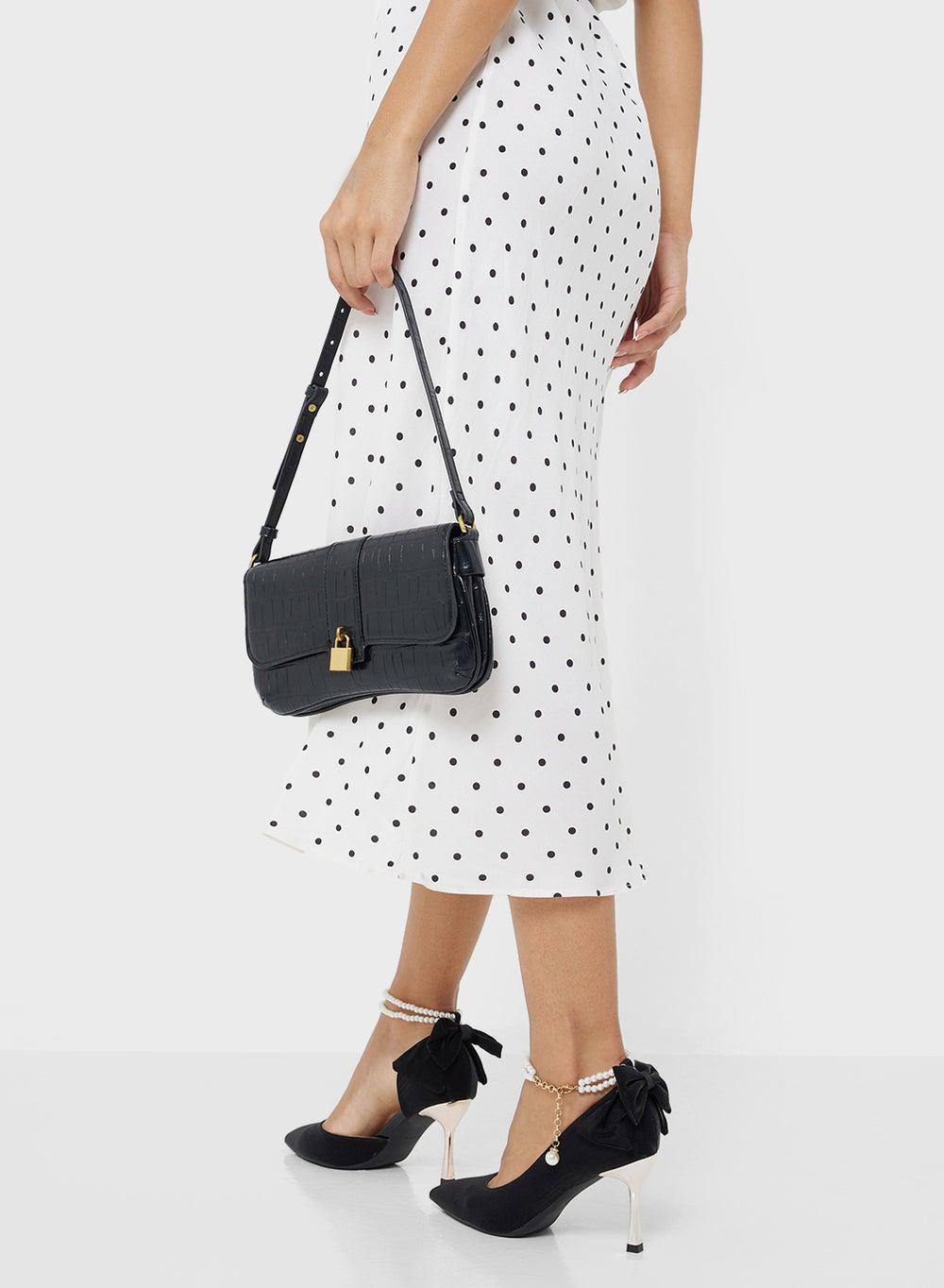 Elegant High Heeled Black Pump – A Touch of Sophistication - Image 1