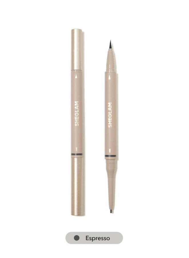 Espresso Brows On Demand 2-In-1 Sculpting Pencil - Image 1
