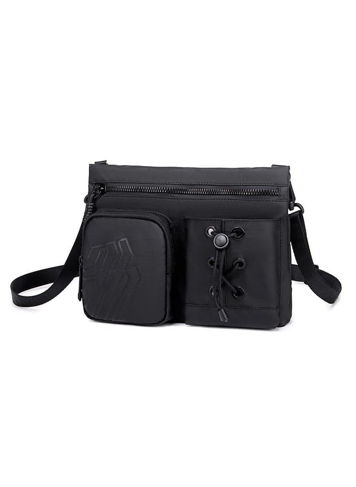 ARCTIC HUNTER K00535 Black Premium Water-Resistant Sling Bag - Image 1