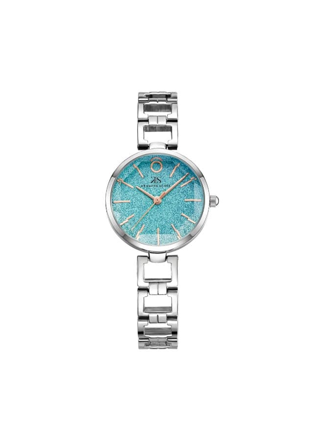 KENNETH SCOTT K23514-SBSL Elegant Alloy Watch 28mm - Image 1
