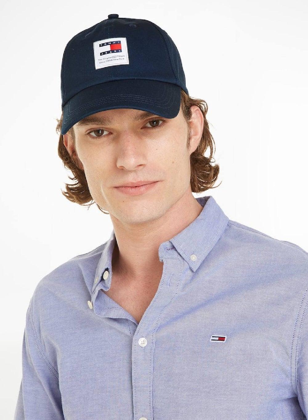 TOMMY JEANS Dark Night Navy Eco-Friendly Baseball Cap - Image 1