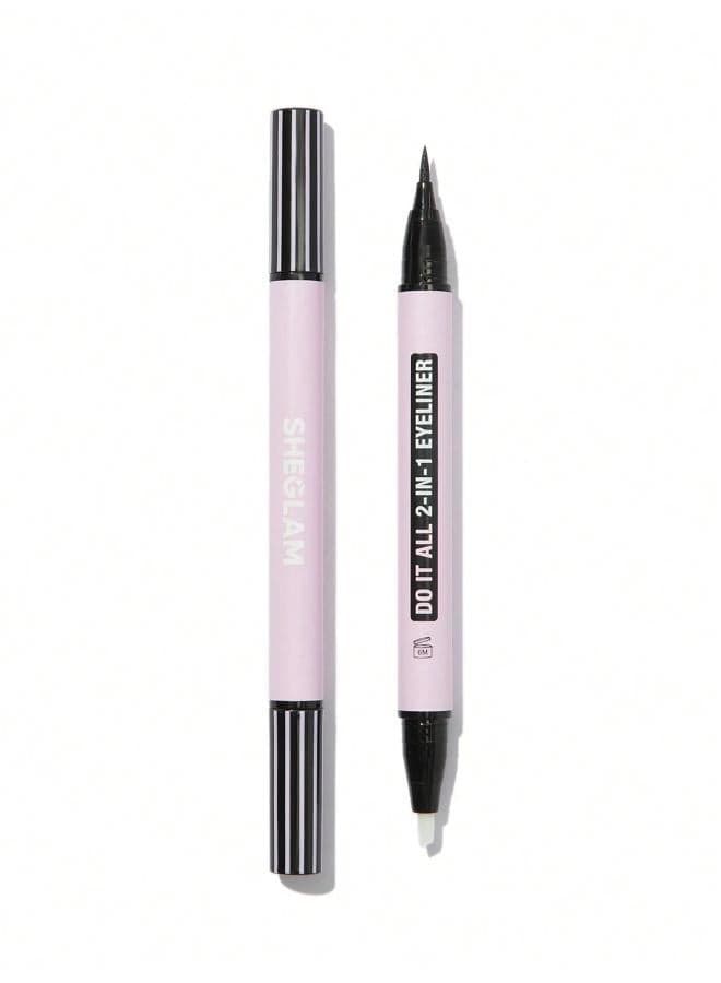 Sheglam Do It All 2-In-1 Black Eyeliner Perfection - Image 1