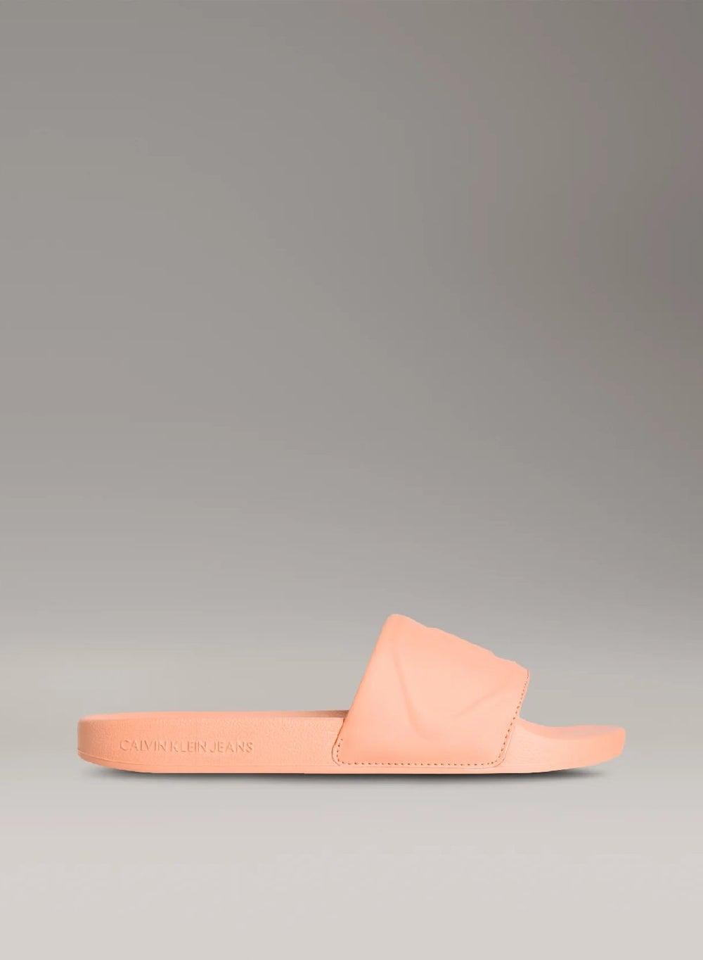 Elegant Powder Orange Slide Pu Hf Mg - Comfort Redefined - Image 1