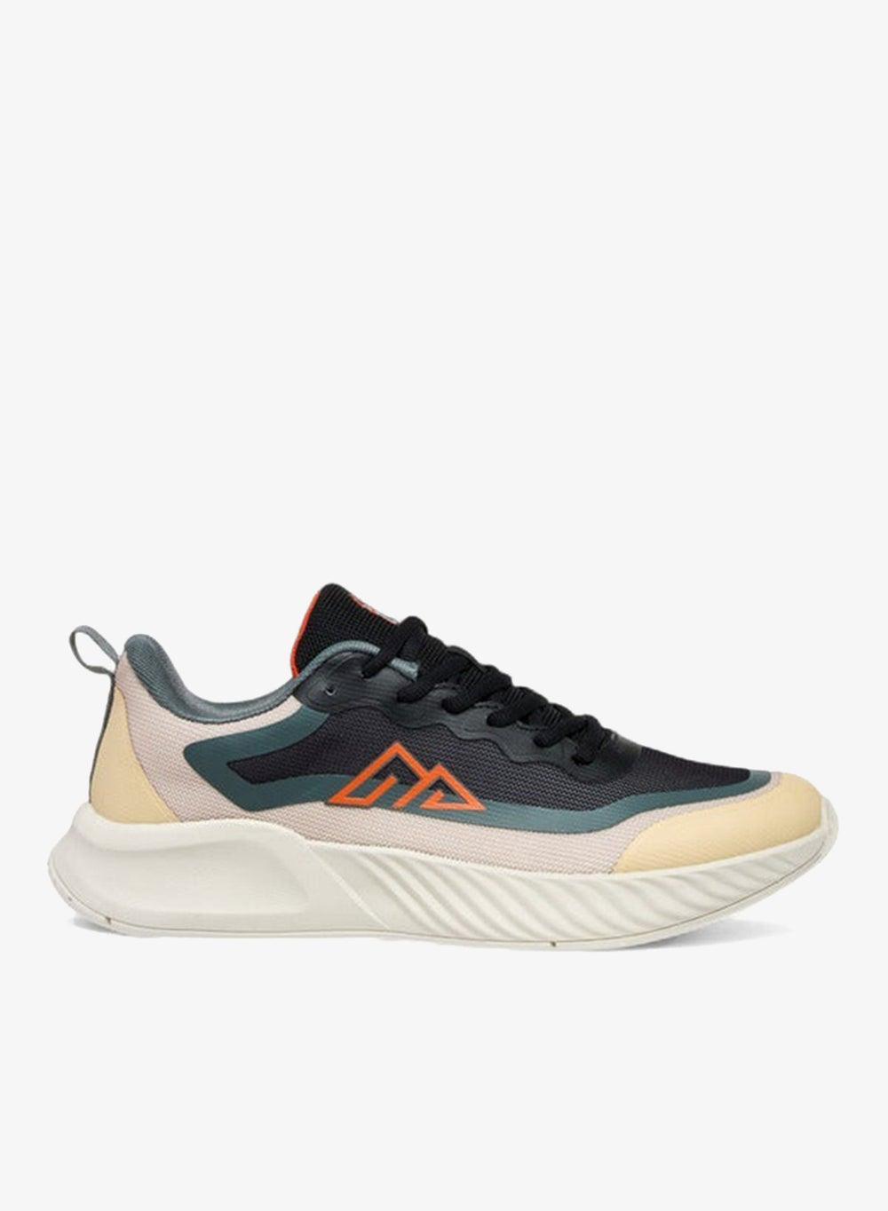 Beige 24Sxm003M Low Top Lace-Up Athletic Sneakers - Image 1