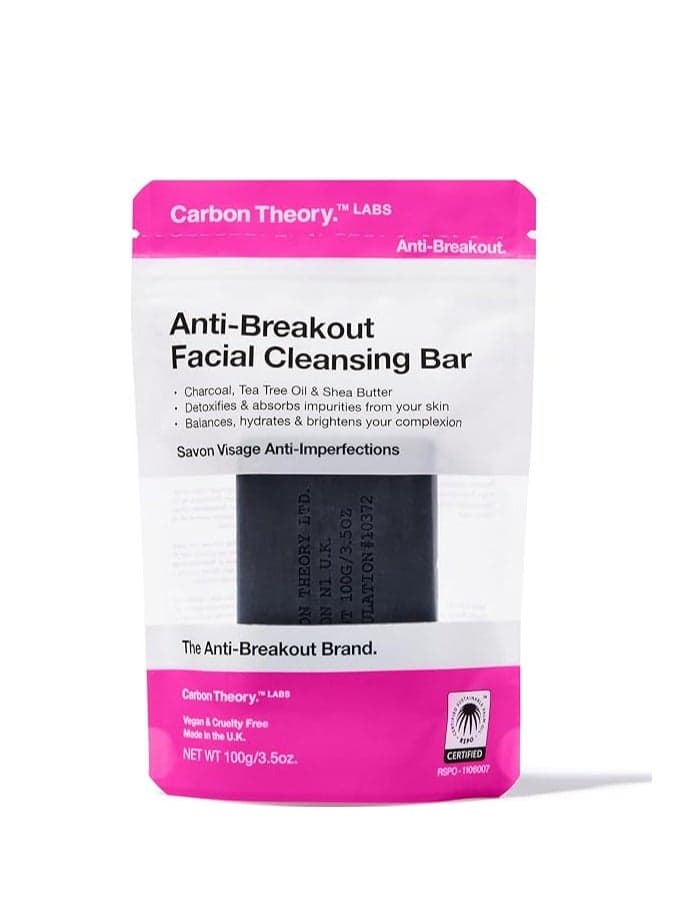 Breakout Control Charcoal & Tea Tree Oil Cleansing Bar - Image 1