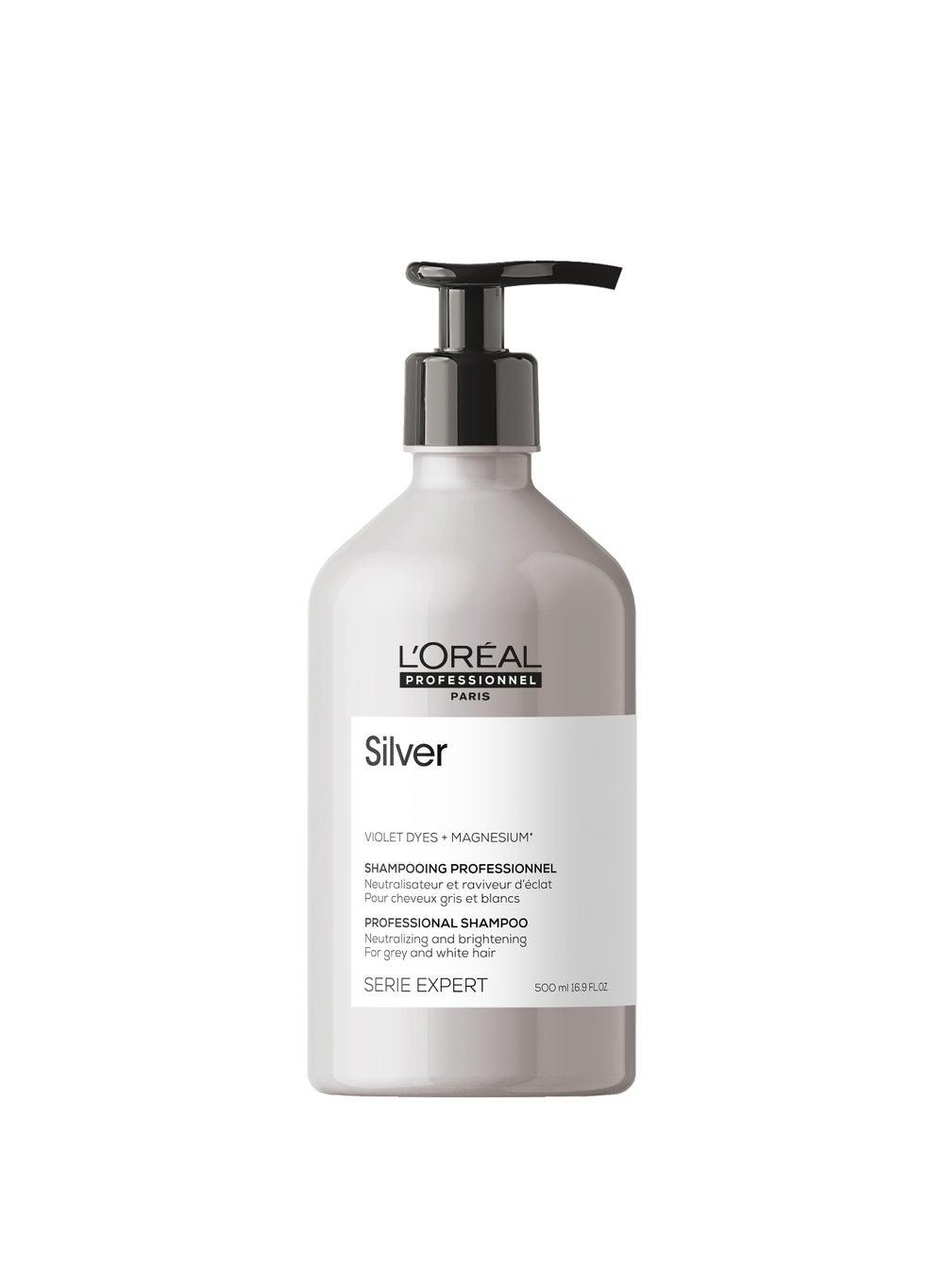 Silver Radiance Shampoo 500ml - For Light Hair Tones - Image 1