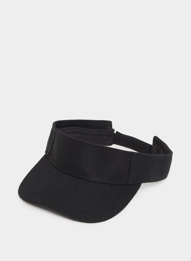 Styli Chic Solid Visor Cap for Women - Style & Comfort - Image 1