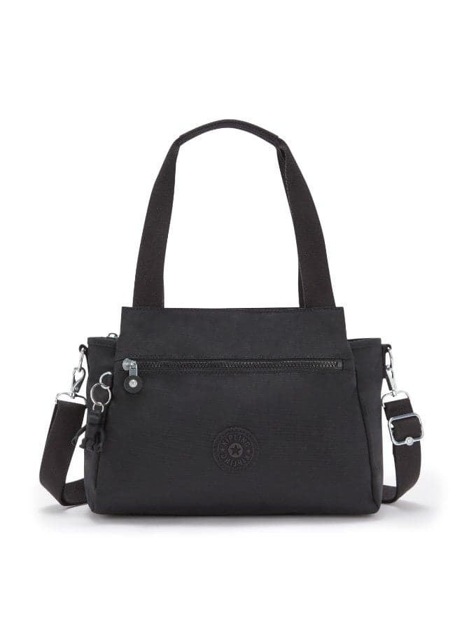 Kipling Elysia Noir - Chic Medium Black Shoulder Bag - Image 1