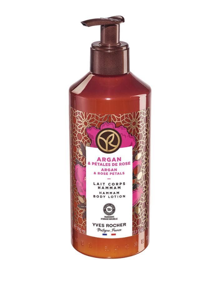 Argan & Rose Petals Hydrating Body Lotion 390ML - Image 1