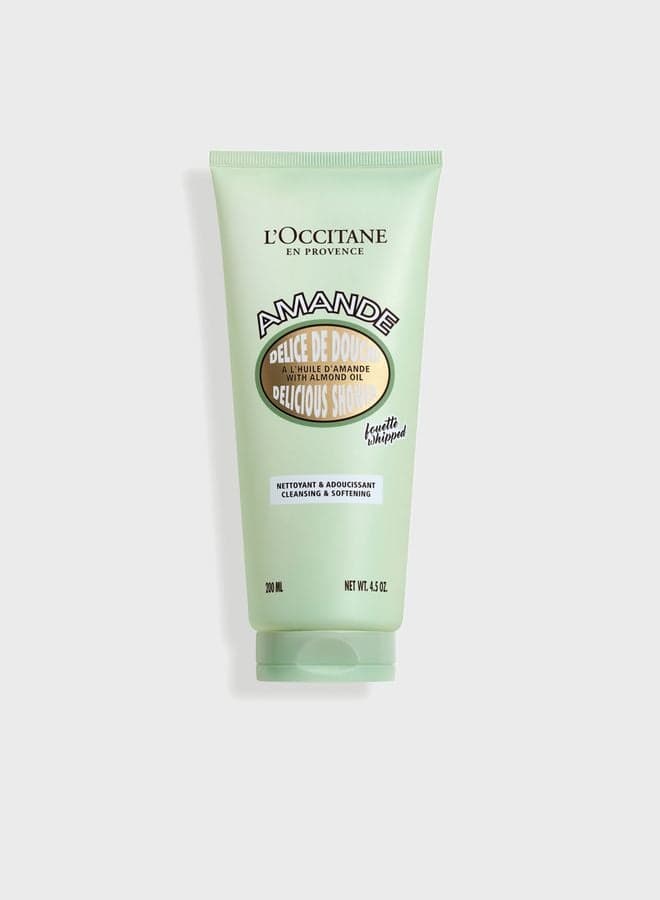 Luxurious Almond Whipped Shower Cream 200Ml - Image 1