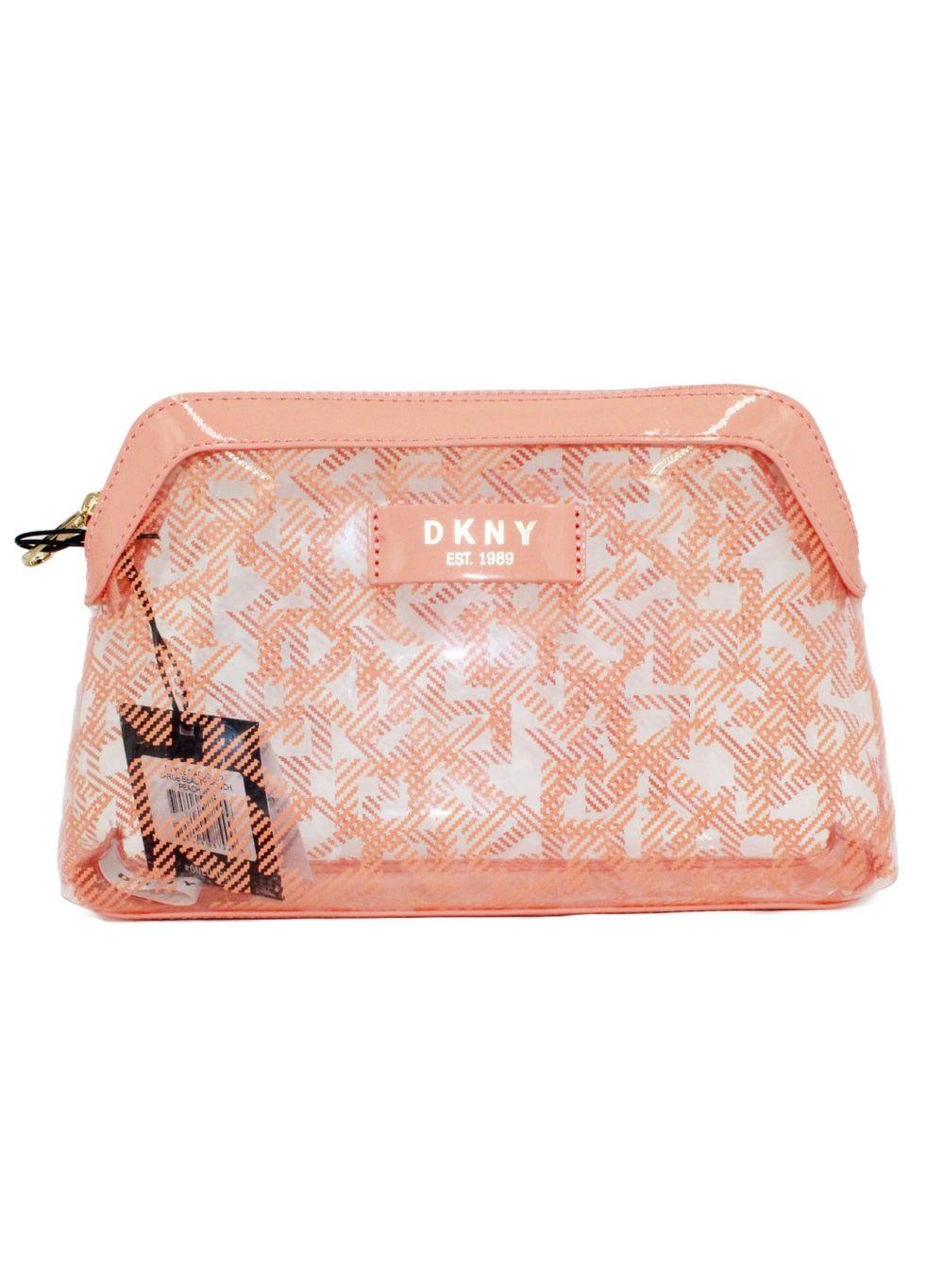 DKNY PEACHSIDE Lucid Dream Beauty Pouch – Elegant Travel Companion - Image 1