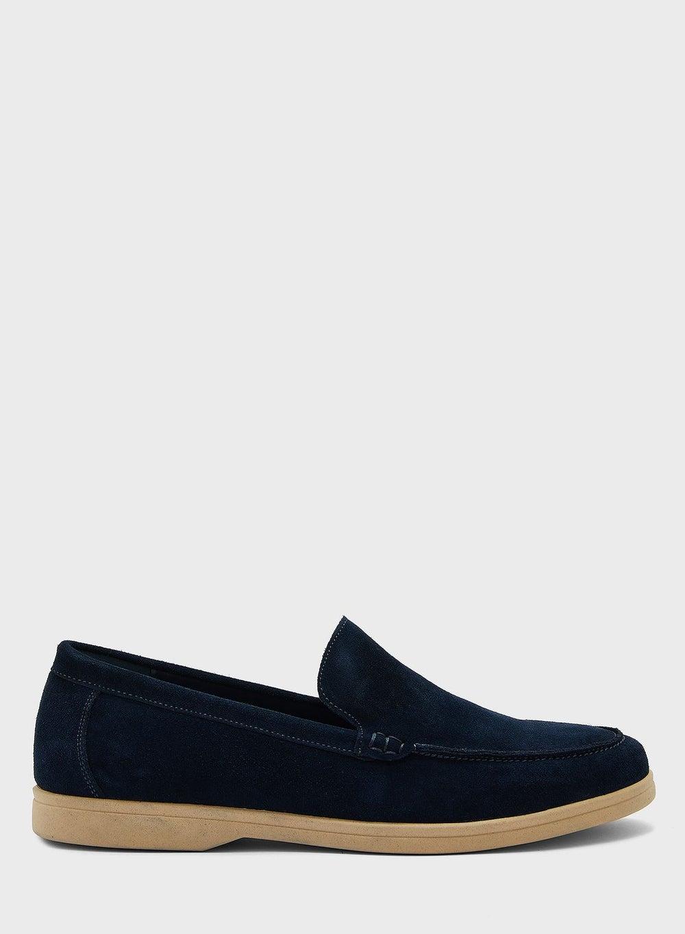 Z705 Navy Casual Slip-Ons: Effortless Weekend Style - Image 1