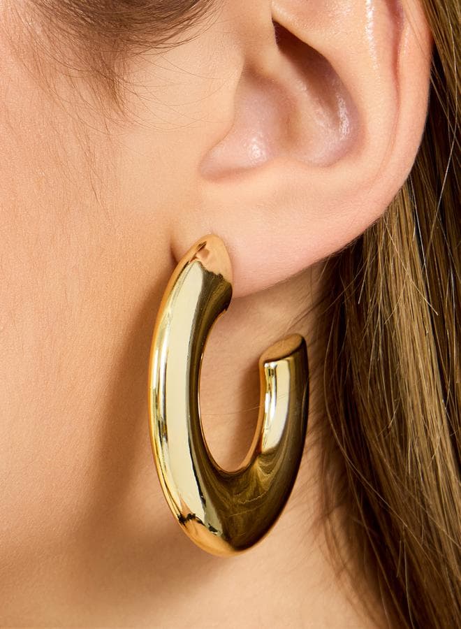 Elegant Styli Big Hoop Earrings - A Statement for Every Occasion - Image 1