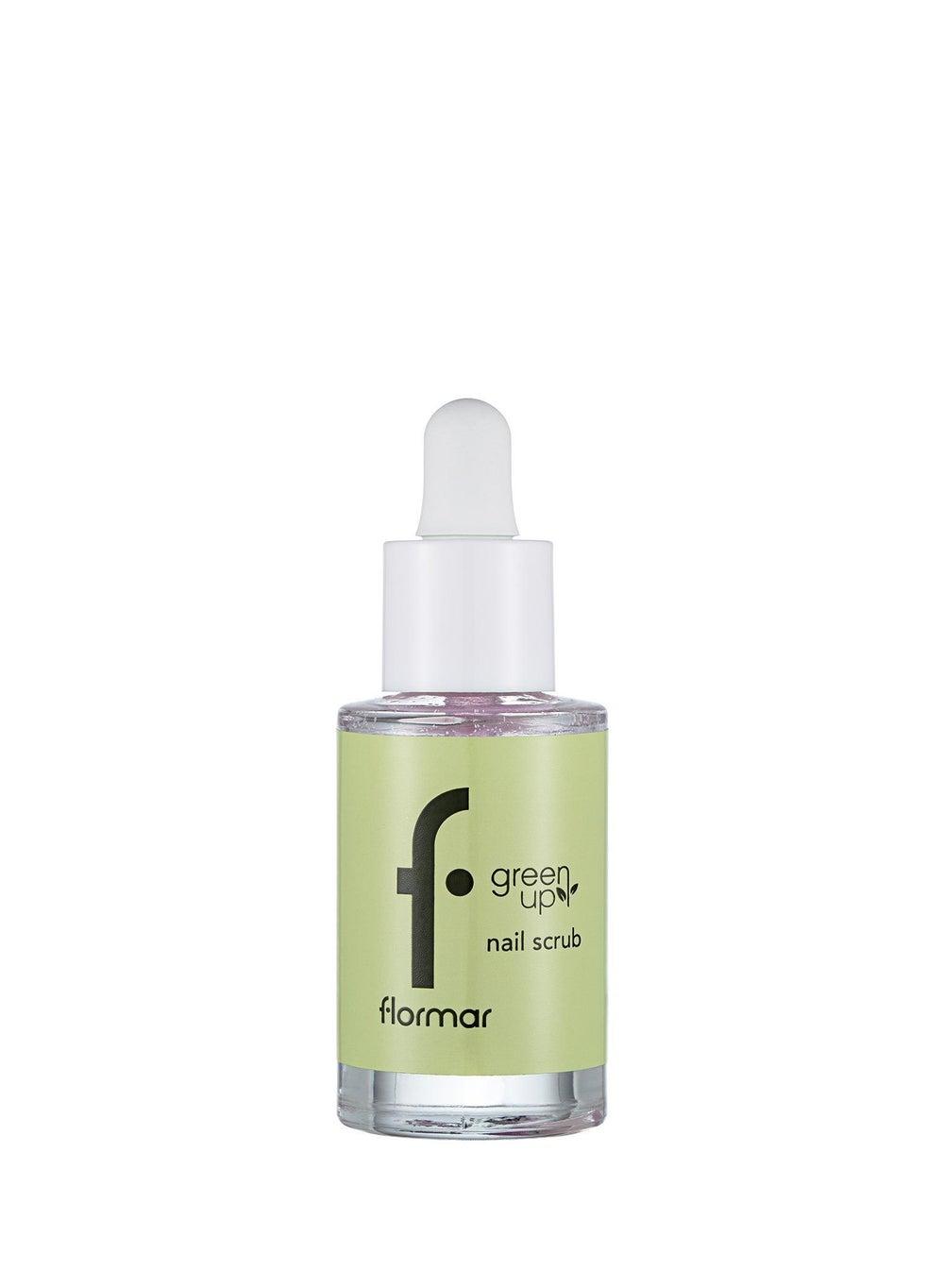 Flormar Green Up Nail Scrub 001 - Gentle Cuticle Care - Image 1