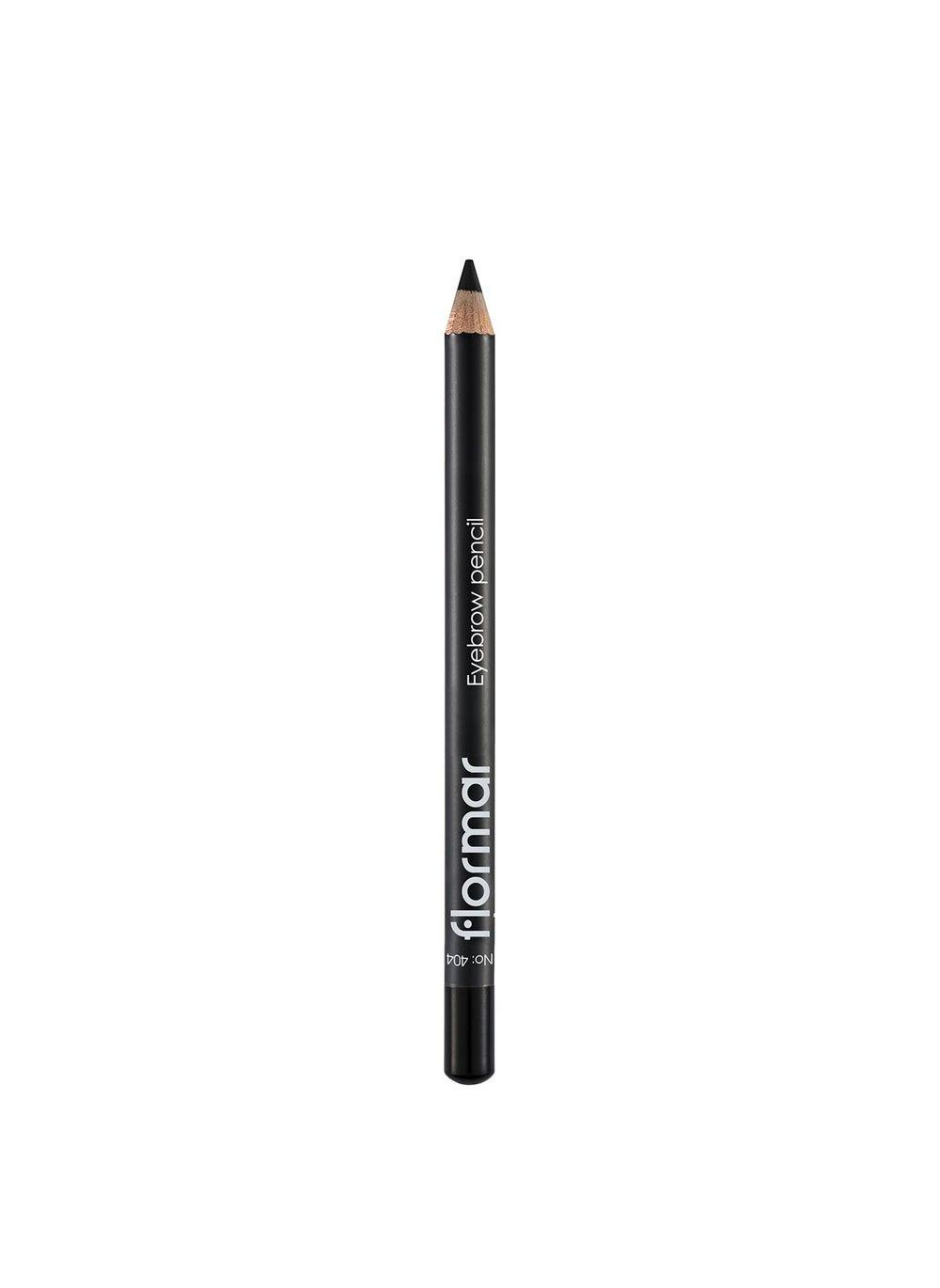 Flormar EYEBROW PENCIL - 404 BLACK Precision Defined Brows - Image 1